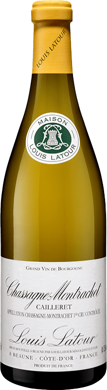 Envoi gratuit | Vin blanc Louis Latour Cailleret A.O.C. Chassagne-Montrachet Bourgogne France Chardonnay 75 cl