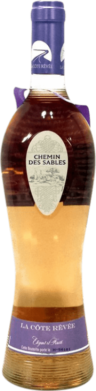 Free Shipping | Rosé wine Chemin Des Sables Languedoc-Roussillon France 75 cl