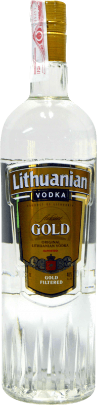 免费送货 | 伏特加 Lithuanian Gold — 金色版 立陶宛 1 L