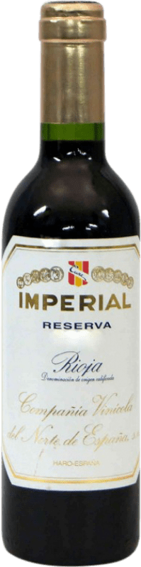 24,95 € 免费送货 | 红酒 Norte de España - CVNE Imperial 预订 D.O.Ca. Rioja 半瓶 37 cl