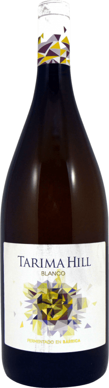 29,95 € Free Shipping | White wine Volver Tarima Hill Blanco D.O. Alicante Valencian Community Spain Chardonnay, Merseguera Magnum Bottle 1,5 L