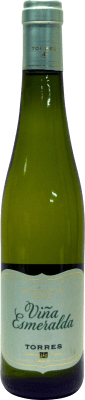 5,95 € | Vinho branco Torres Viña Esmeralda D.O. Penedès Catalunha Espanha Gewürztraminer, Mascate Meia Garrafa 37 cl