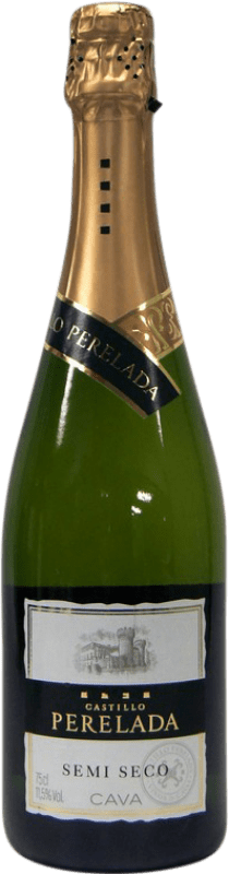 6,95 € | Weißer Sekt Perelada & Chivite Halbtrocken Halbsüß D.O. Cava Katalonien Spanien Macabeo, Xarel·lo, Parellada 75 cl