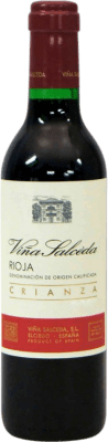 6,95 € Free Shipping | Red wine Viña Salceda Crianza D.O.Ca. Rioja The Rioja Spain Tempranillo, Graciano, Mazuelo Half Bottle 37 cl