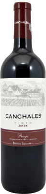Bodegas Riojanas Canchales Tempranillo Rioja Молодой 75 cl