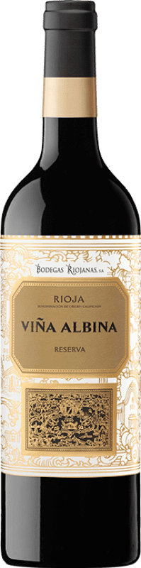 8,95 € | Vino Tinto Bodegas Riojanas Viña Albina Reserva D.O.Ca. Rioja La Rioja España Tempranillo, Graciano, Mazuelo 75 cl