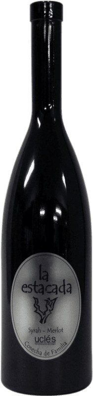 10,95 € Free Shipping | Red wine Finca La Estacada Syrah Merlot D.O. Uclés Castilla la Mancha Spain Merlot, Syrah Bottle 75 cl