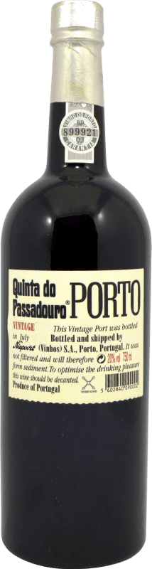 Envoi gratuit | Vin fortifié Niepoort Quinta do Passadouro Vintage I.G. Porto Porto Portugal 75 cl