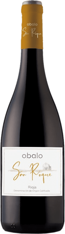 9,95 € | Red wine Obalo San Roque Young D.O.Ca. Rioja The Rioja Spain Tempranillo Bottle 75 cl