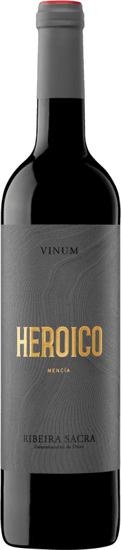 7,95 € Free Shipping | Red wine Regina Viarum Heroico D.O. Ribeira Sacra Galicia Spain Mencía Bottle 75 cl