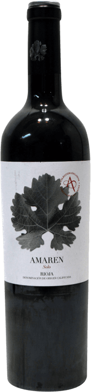 37,95 € | Vinho tinto Amaren Solo Reserva D.O.Ca. Rioja La Rioja Espanha Cabernet Sauvignon 75 cl