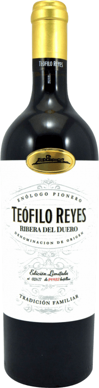 16,95 € | Red wine Teófilo Reyes Edición Limitada Crianza D.O. Ribera del Duero Castilla y León Spain Tempranillo Bottle 75 cl