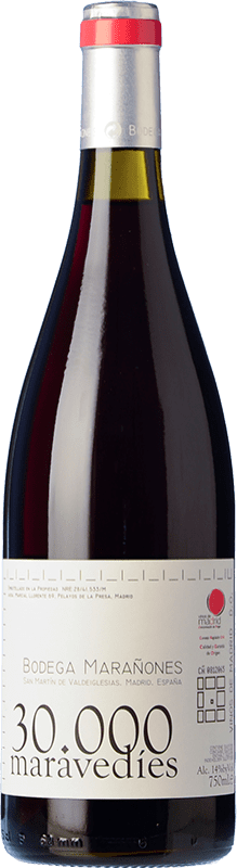 18,95 € Envio grátis | Vinho tinto Marañones Treintamil Maravedíes Crianza D.O. Vinos de Madrid