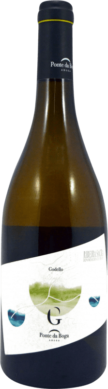 13,95 € Free Shipping | White wine Ponte da Boga D.O. Ribeira Sacra Galicia Spain Godello Bottle 75 cl