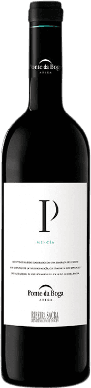 11,95 € | Red wine Ponte da Boga D.O. Ribeira Sacra Galicia Spain Mencía Bottle 75 cl