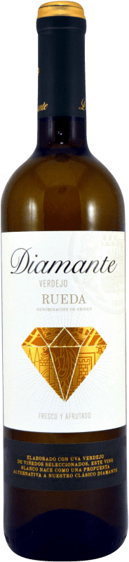 5,95 € | Белое вино Bodegas Franco Españolas Diamante D.O. Rueda Кастилия-Леон Испания Verdejo 75 cl