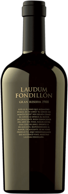 77,95 € 免费送货 | 红酒 Bocopa Laudum Fondillón 大储备 1988 D.O. Alicante 瓶子 Medium 50 cl