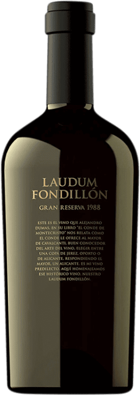 36,95 € Kostenloser Versand | Rotwein Bocopa Laudum Fondillón Große Reserve — Lange Reifung D.O. Alicante Medium-Flasche 50 cl