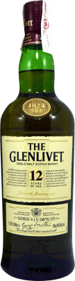 威士忌单一麦芽威士忌 Glenlivet 12 岁 1 L