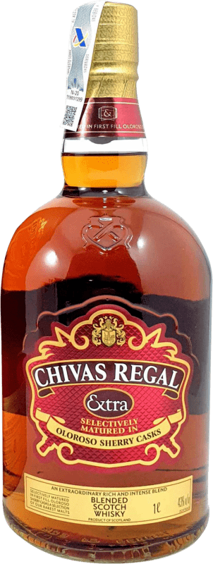 Envoi gratuit | Blended Whisky Chivas Regal Extra Royaume-Uni 1 L