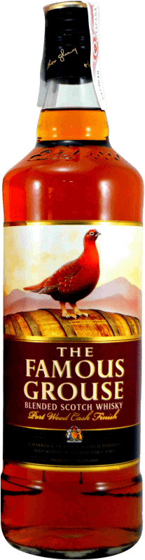 Free Shipping | Whisky Blended Glenturret The Famous Grouse Port Wood Cask Finish United Kingdom 1 L