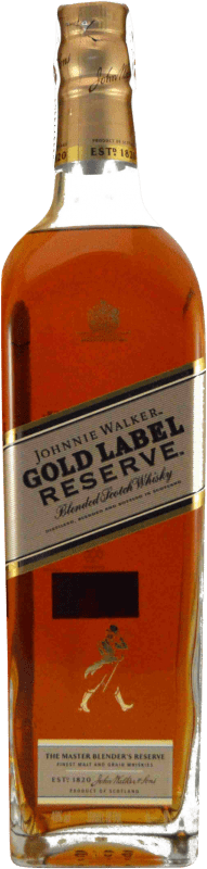 58,95 € | Купажированный виски Johnnie Walker Gold — Золотая версия Резерва Объединенное Королевство 1 L