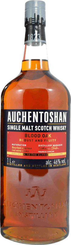 65,95 € | 威士忌单一麦芽威士忌 Auchentoshan Blood Oak 英国 1 L