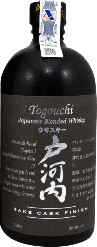59,95 € | Blended Whisky Togouchi Kiwami Sake Cask Finish — Fassreifung Japan 70 cl