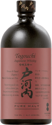 ウイスキーシングルモルト Togouchi Pure Malt 70 cl