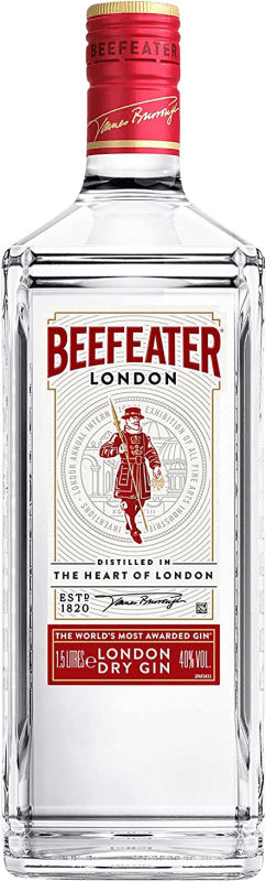 39,95 € | Ginebra Gin Beefeater Reino Unido Botella Especial 1,5 L