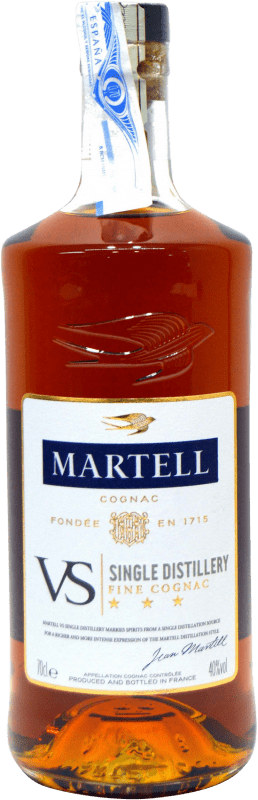 24,95 € | Cognac Conhaque Martell V.S. Single Distillery A.O.C. Cognac França 70 cl