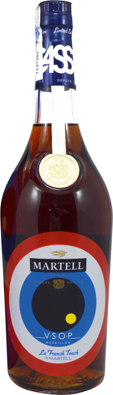 35,95 € Kostenloser Versand | Cognac Martell La French Touch VSOP Very Superior Old Pale — Sehr Hochwertiger Alter Heller A.O.C. Cognac