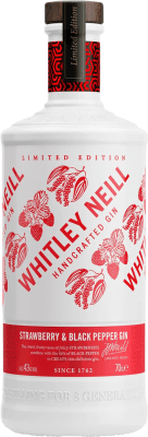 Gin Whitley Neill Strawberry & Black Pepper Gin 70 cl