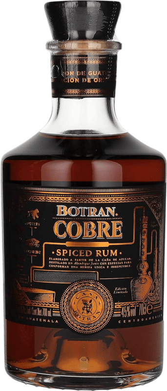 73,95 € Spedizione Gratuita | Rum Licorera Quezalteca Botran Cobre Spiced