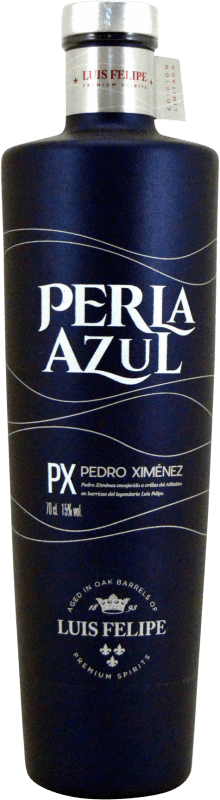 Free Shipping | Fortified wine Rubio Perla Azul Spain Pedro Ximénez 70 cl