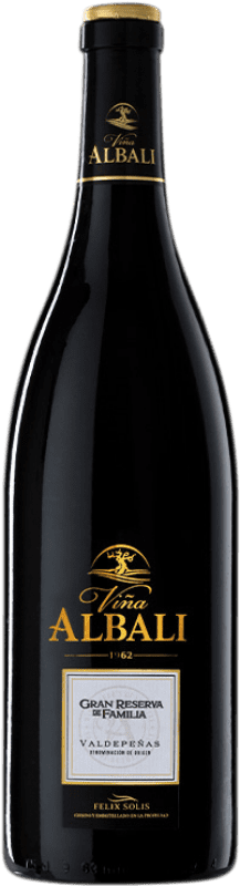 5,95 € Kostenloser Versand | Rotwein Félix Solís Viña Albali Familienreserve, Große Reserve — Lange Reifung D.O. Valdepeñas