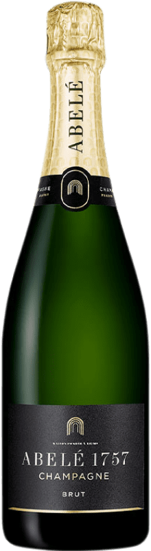 Free Shipping | White sparkling Henri Abelé 1757 Brut A.O.C. Champagne Champagne France Pinot Black, Chardonnay, Pinot Meunier 75 cl