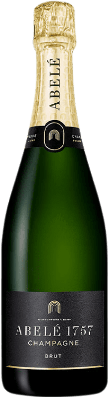 66,95 € Kostenloser Versand | Weißer Sekt Henri Abelé 1757 Brut — Herb A.O.C. Champagne