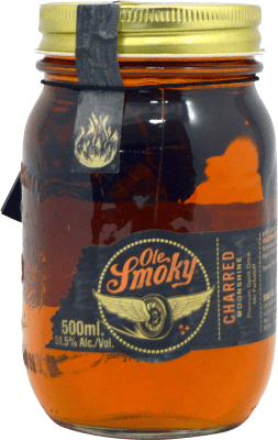 33,95 € | Виски смешанные Ole Smoky Charred Moonshine Соединенные Штаты бутылка Medium 50 cl