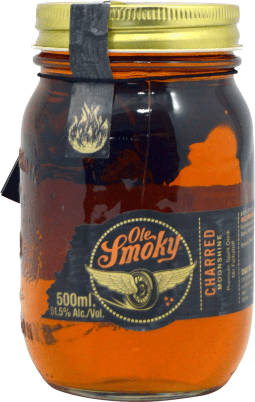 Envío gratis | Whisky Blended Ole Smoky Charred Moonshine Estados Unidos Botella Medium 50 cl