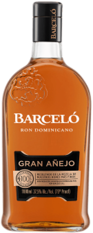 送料無料 | ラム Barceló Gran Añejo ドミニカ共和国 1 L