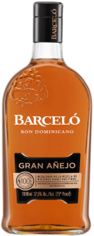 Free Shipping | Rum Barceló Gran Añejo Dominican Republic 1 L