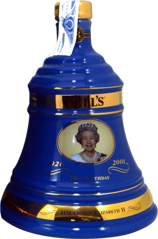 54,95 € | Blended Whisky Bell's 75Th Birthday The Queen Decanter Großbritannien 70 cl