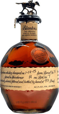 Bourbon Whisky Blanton's Single Barrel, Original Reserve — Aged 70 cl