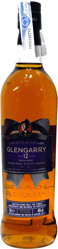 36,95 € | 威士忌单一麦芽威士忌 Loch Lomond Glengarry 英国 12 岁 70 cl