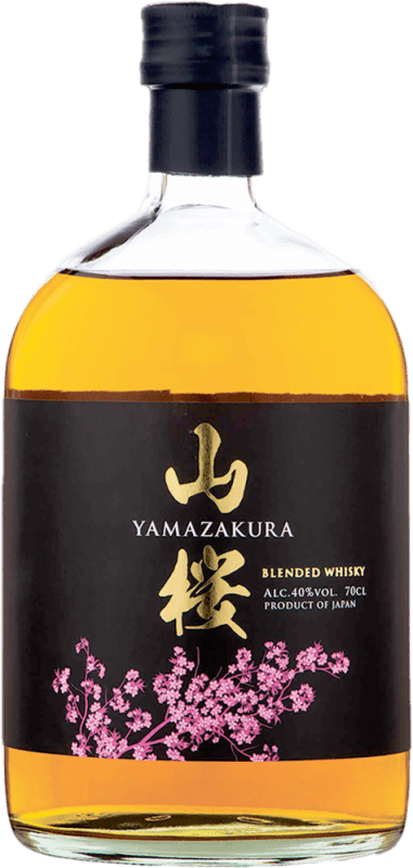 Envio grátis | Whisky Blended Sasa-no-kawa Shuzo Yamazakura Japão 70 cl