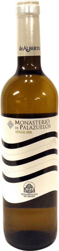 Envoi gratuit | Vin blanc Alberto Gutiérrez Monasterio de Palazuelos D.O. Rueda Castille et Leon Espagne Verdejo 75 cl