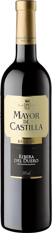 Envio grátis | Vinho tinto García Carrión Mayor de Castilla Reserva D.O. Ribera del Duero Castela e Leão Espanha Tempranillo 75 cl