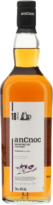 威士忌单一麦芽威士忌 anCnoc Knockdhu 18 岁 70 cl