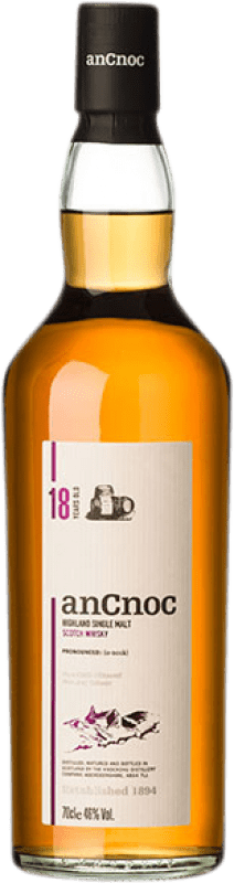 Envío gratis | Whisky Single Malt anCnoc Knockdhu Reino Unido 18 Años 70 cl